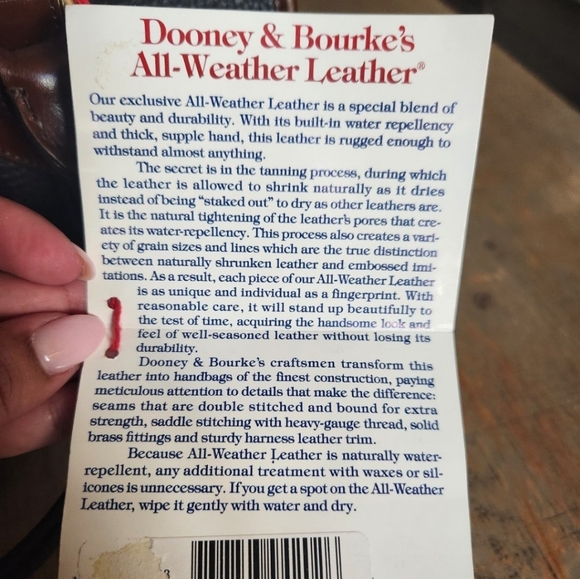 NWT Vintage Dooney & Bourke Black Large Satchel Shoulder Bag - Picture 12 of 12